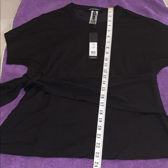 BCBG Wrap Blouse SMALL NWT - Picture 7 of 10